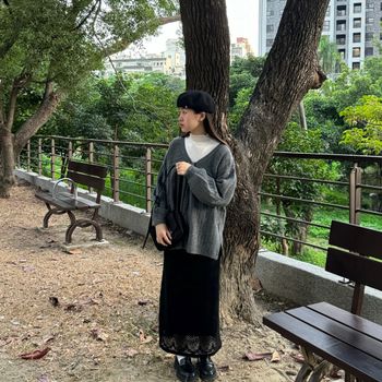 outfit｜秋天的高級灰