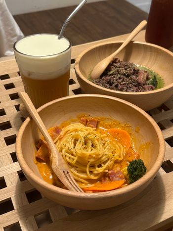 南勢角《時晴咖啡》｜藏身二樓有賣鹹食Cafe