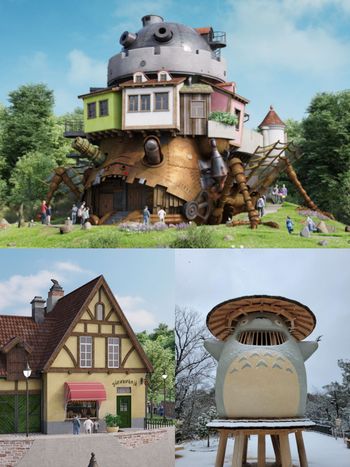 走進霍爾的移動城堡！日本吉卜力公園「魔女之谷」園區3月開幕、必拍亮點一次看！