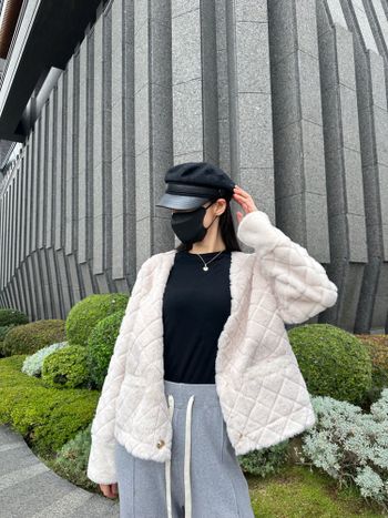 冬日柔風穿搭
