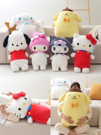 讓布丁狗陪你睡午覺！超萌Hello Kitty、酷洛米等6款「三麗鷗巨型抱枕」只有這買得到！