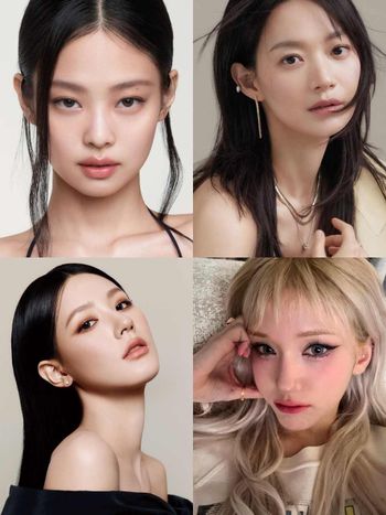 找到韓星不脫妝的秘訣！JENNIE、張員瑛都用開架美妝，申敏兒近距離看連粉不卡、毛孔也很細！