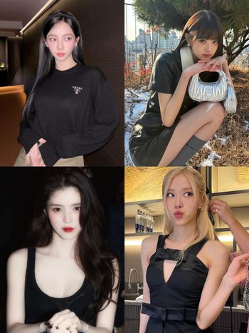 公認7位「最適合穿黑色」的韓國女明星！韓韶禧、Rosé、張員瑛這樣穿好高級！