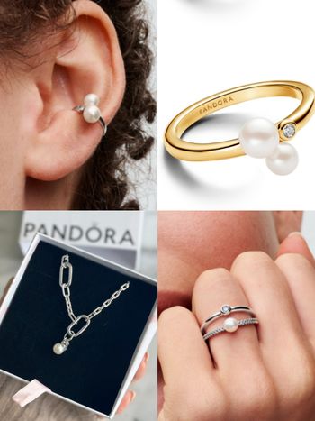 Pandora新品放大絕！BE LOVE珍珠系列項鍊、耳環高級感滿滿！千元價輕鬆入手！