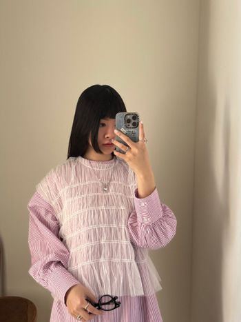 outfit｜上班的對鏡自拍