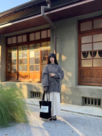 outfit｜毛茸茸穿身上