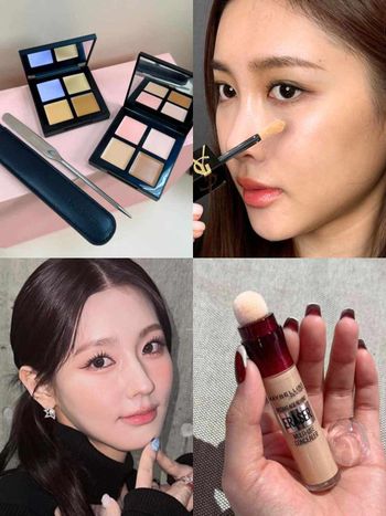 2024遮瑕膏新品推薦！YSL、植村秀、媚比琳...，加碼(G)I-DLE御用彩妝師親授「超簡易眼下遮瑕技巧」！