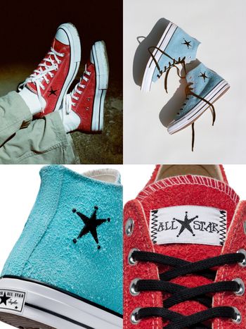 終於等到了！Converse X Stussy球鞋開賣！寶寶藍、番茄紅實鞋超美！