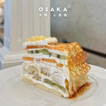 ▫️大阪▫️今日吃「HARBS」來日本必吃的水果千層蛋糕