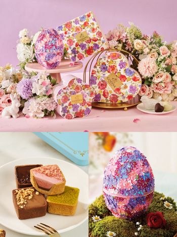 2024春季甜點推薦！GODIVA「復活節彩蛋巧克力禮盒、迷你塔巧克力」美到捨不得吃！