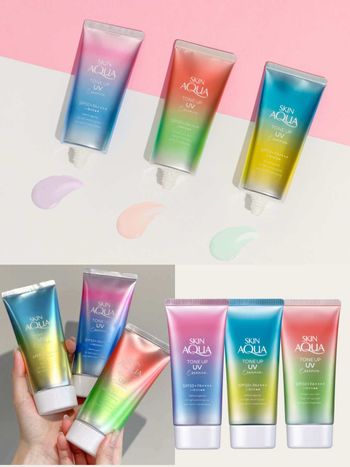 台、日最熱賣開架防曬！曼秀雷敦「飾底防曬乳」再推新色，一抹暗沉、蒼白通通不見，不用粉底也能擁有透亮肌！