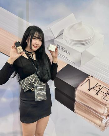 用手也能上出超服貼底妝？💆🏻‍♀️小光瓶太神了！NARS Workshop活動