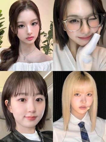 NMIXX全員髮型超幼態！「人間洋娃娃」Sullyoon、濃顏系金髮混血兒Lily...，想減齡瘦小臉必看！
