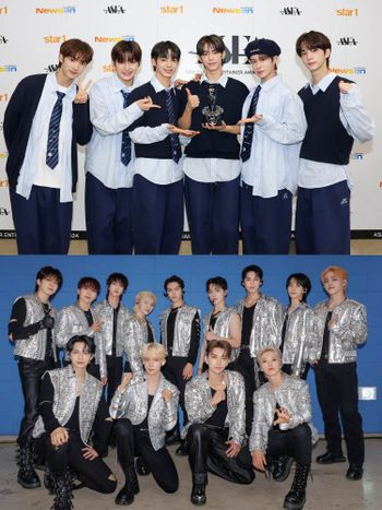 2024獲得最多音放一位的韓國男團！SEVENTEEN、TWS全都上榜，冠軍一回歸就橫掃各大音樂節目！