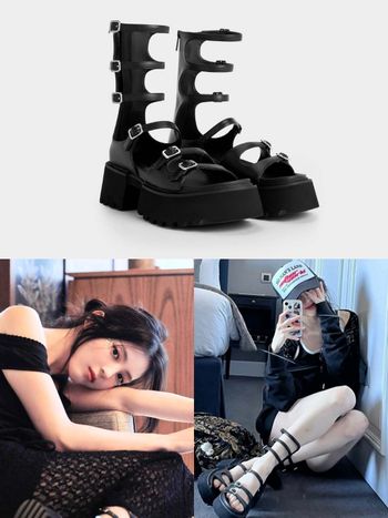 韓韶禧同款「美腿羅馬涼鞋」搜出來了！厚底一秒穿出漫畫腿，難怪IG出鏡率超高！