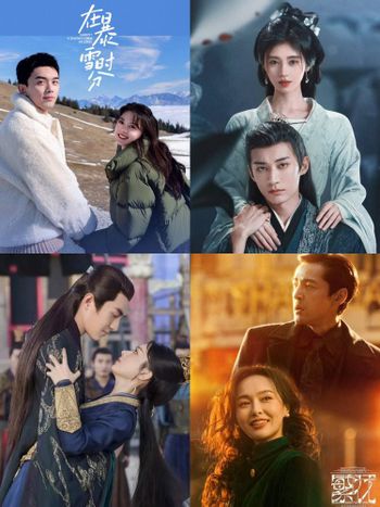 微博公開2024陸劇熱度排行TOP10！《在暴雪時分》輸《花間令》，胡歌《繁花》只排第二，冠軍收視口碑雙炸！