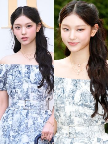 貓貓長大了！Haerin現身Dior活動「人間AI美顏」不科學腰臀比、美到不像真人！