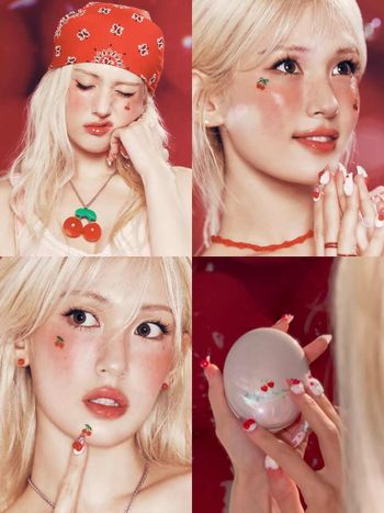 韓國偶像大推造型痘痘貼！Rosé星星貼、Somi櫻桃愛心貼...每天都期待長痘痘？！