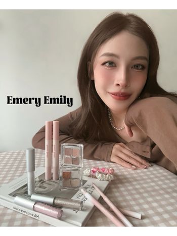 EmeryEmily—日本質感閃亮彩妝登場(๑ơ ₃ ơ) ♡