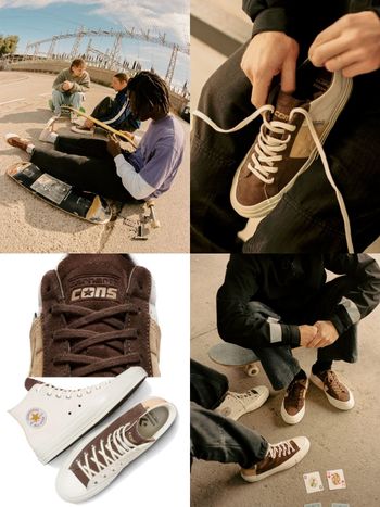這雙Converse也太好看！Carhartt WIP聯名「咖啡牛奶糖」配色、百搭又耐髒！