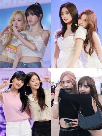 韓網熱議6對看起來像甜蜜小情侶的女團CP組合！Karina、Winter貼臉自拍封神，Sana愛突襲偷親子瑜！