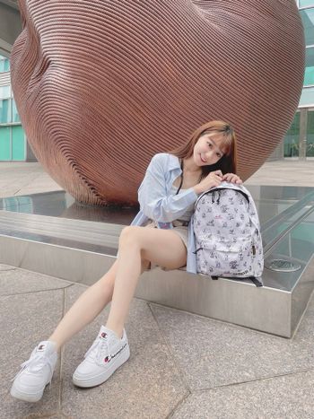 清新可愛海邊史努比，男女都適合的大空間夏日後背包