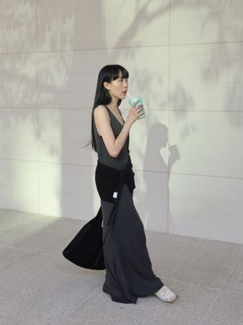 OOTD｜夏日軟料洋裝🖤