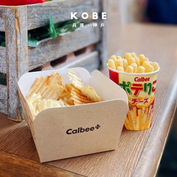 ▫️神戶▫️今日吃「Calbee+」超涮嘴熱騰騰現炸杯裝薯條