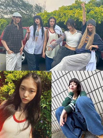 NewJeans來台灣「在馬路邊」也能拍出奇蹟美照？！網友：差點認不出來這是台北水溝蓋！