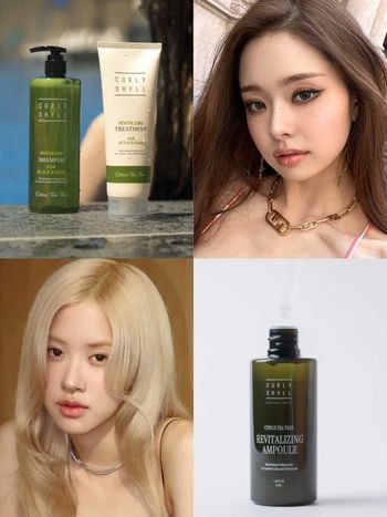 Rosé、宋智雅激推CURLY SHYLL洗髮露，茶樹葡萄柚香氣養髮，榮登韓妞最愛國民髮品！