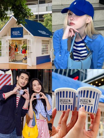 冬冬Winter一穿瞬間成韓妞愛牌！Polo Ralph Lauren快閃小屋來台灣了！