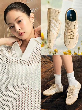 金社長瘋狂營業中！Jennie驚喜出鏡adidas「同款球鞋」我要定了、竟是陳冠希聯名款！