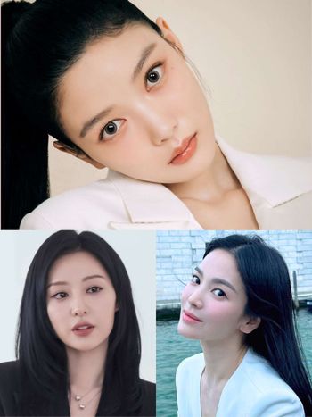 彩妝師親授方圓臉顯瘦技巧！宋慧喬緊緻輪廓、金智媛立體鼻梁造山術...，大餅臉立刻小一半！