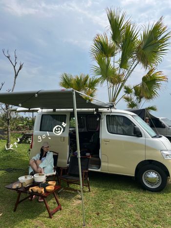 走吧！我們去海邊露營🏕️ 🚗
