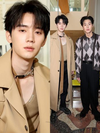 Gucci大秀「周翊然、Billkin」貴族少年小隊夢幻同框！網：這組合對眼睛很好！