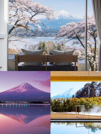 一生一定要去一次！2024日本河口湖富士山住宿5間推薦、邊泡湯邊賞山景真的太療癒