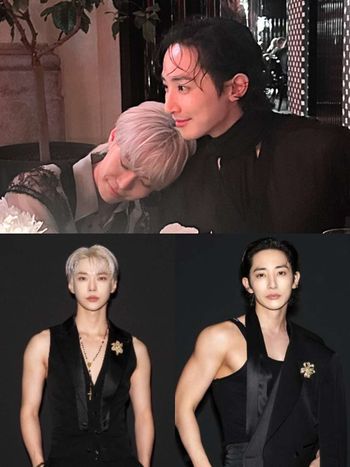 D&G財閥兄弟出任務！李洙赫、NCT道英「小鳥依人照」曝光！粉絲爆笑：在一起吧！