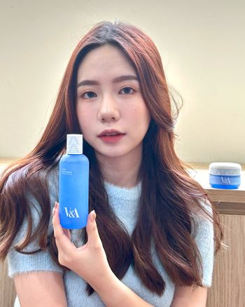 乾肌人的福音🤍 V&A高保濕精華液與修復面霜💧