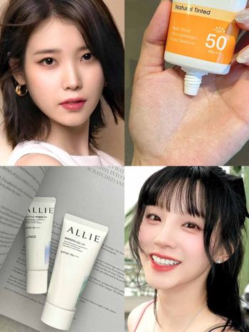 IU、宋雨琦同款！2024防曬新品推薦，涼感、潤色、溫和物理性...，這款居然越擦毛孔越小！