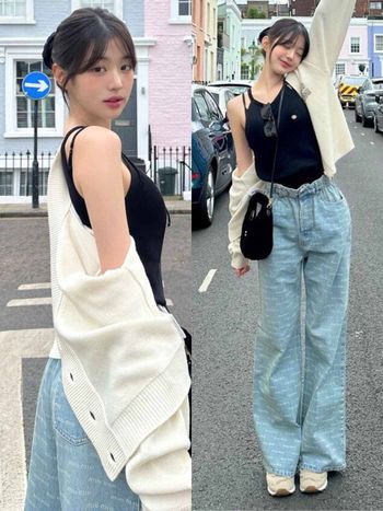 張員瑛去倫敦度假～媽媽視角美照「穿全身MiuMiu」網嘆：這比例真是人間芭比！