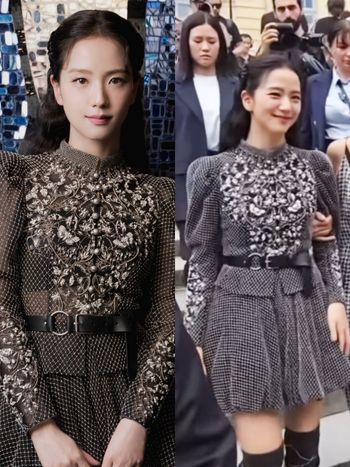 Dior真公主JISOO出巡中！高訂大秀「VVIP頂規待遇曝光」是迪奧親閨女無誤！