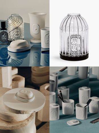 Diptyque全新家飾系列上市！玻璃燭罩讓蠟燭光，像室內設計的一環、連火柴收納都美出新高！