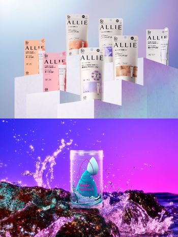 人氣防曬ALLIE竟聯名beautyblender「爆賣美妝蛋＋神級防曬」，打造夏日銅牆鐵壁防護罩！