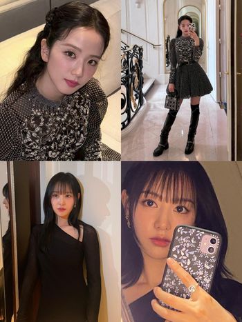 迪奧真公主JISOO碰上DIOR轉學生金智媛！史上最美皇室風VS名媛風同款妝容分析，這款腮紅未上市已經搶先使用了！