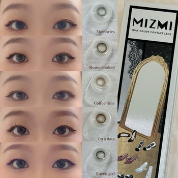 MIZMI禮盒大開箱🪄︎︎◝✩｜隱眼實戴老實說