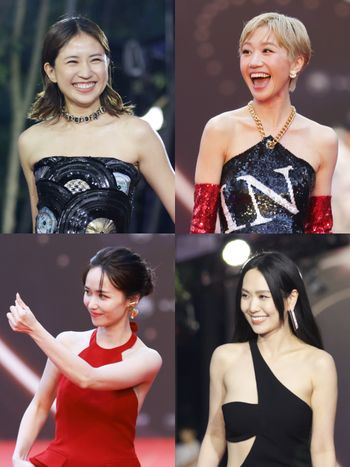 2024金曲獎紅毯七美出爐！Lulu精靈短髮大露背、孫盛希腿根開衩、9m88黑膠禮服！楊乃文八項入圍、霸氣走紅毯！