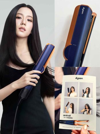 Jisoo同款整髮器！全新Dyson Airstrait™ 氣流直髮器，自然捲、稻草髮救星！新光A11快閃搶先體驗！