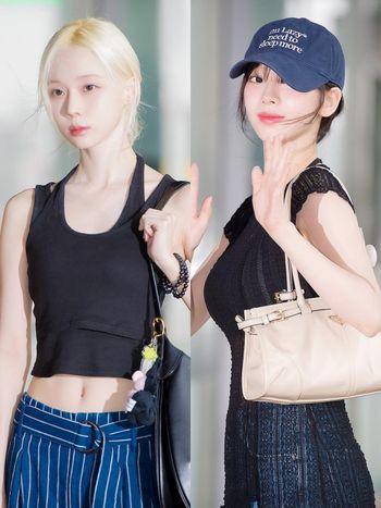 Karina、Winter驚人比例曝光！臉比帽子小、包包變超大，這身材只有漫畫有吧？！