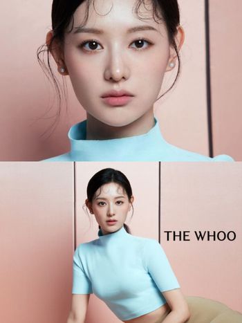 THE WHOO后宣布金智媛為「全球品牌代言人 」，首推寶寶唇萃＋熱賣980萬瓶「重生秘帖」，養出財閥千金發光肌！