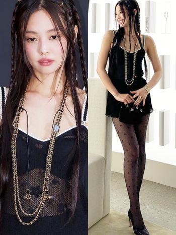 Jennie這身材要多自律？！香奈兒活動「戴鼻釘、戒指綁髮」緊實腰臀比太誇張！